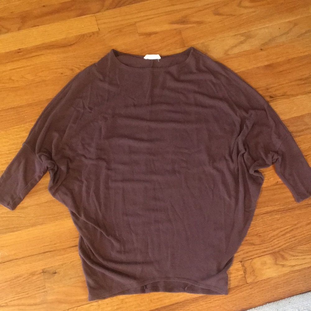 Jolie Billowy Purple Sweater Top